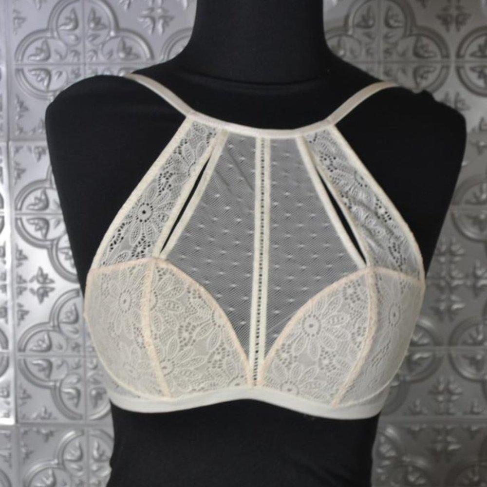 Victoria's Secret Lace Bra Bralette Longline
